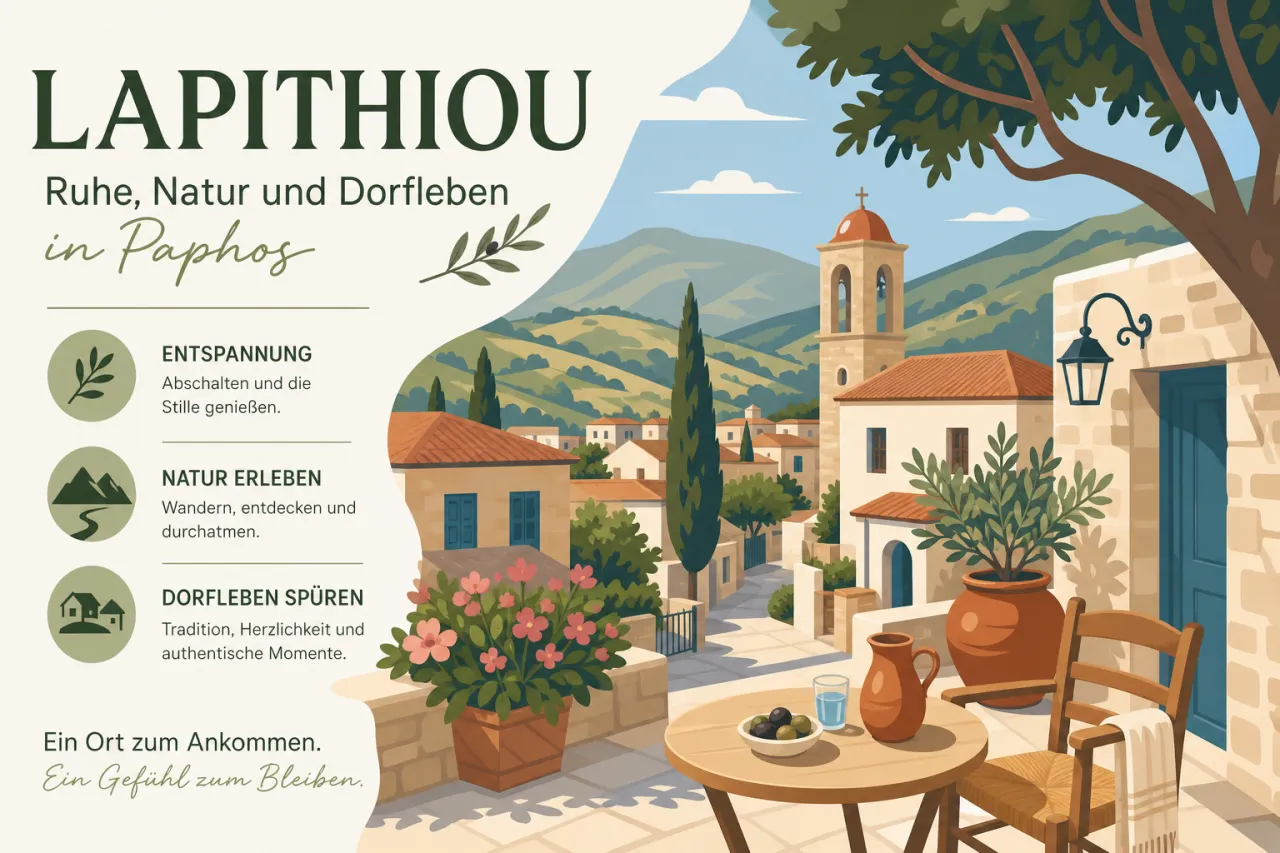 Lapithiou: Ein ruhiger Rückzugsort mit beeindruckender Natur