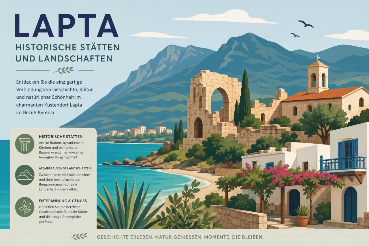 Lapta: Historische Stätten und malerische Landschaften
