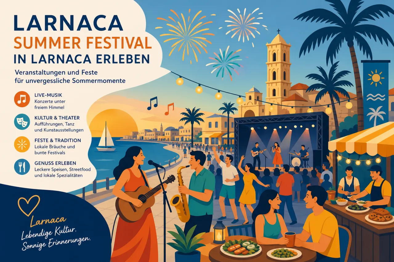 Larnaca Summer Festival: Kultur, Musik und Sommerfreuden in Larnaca