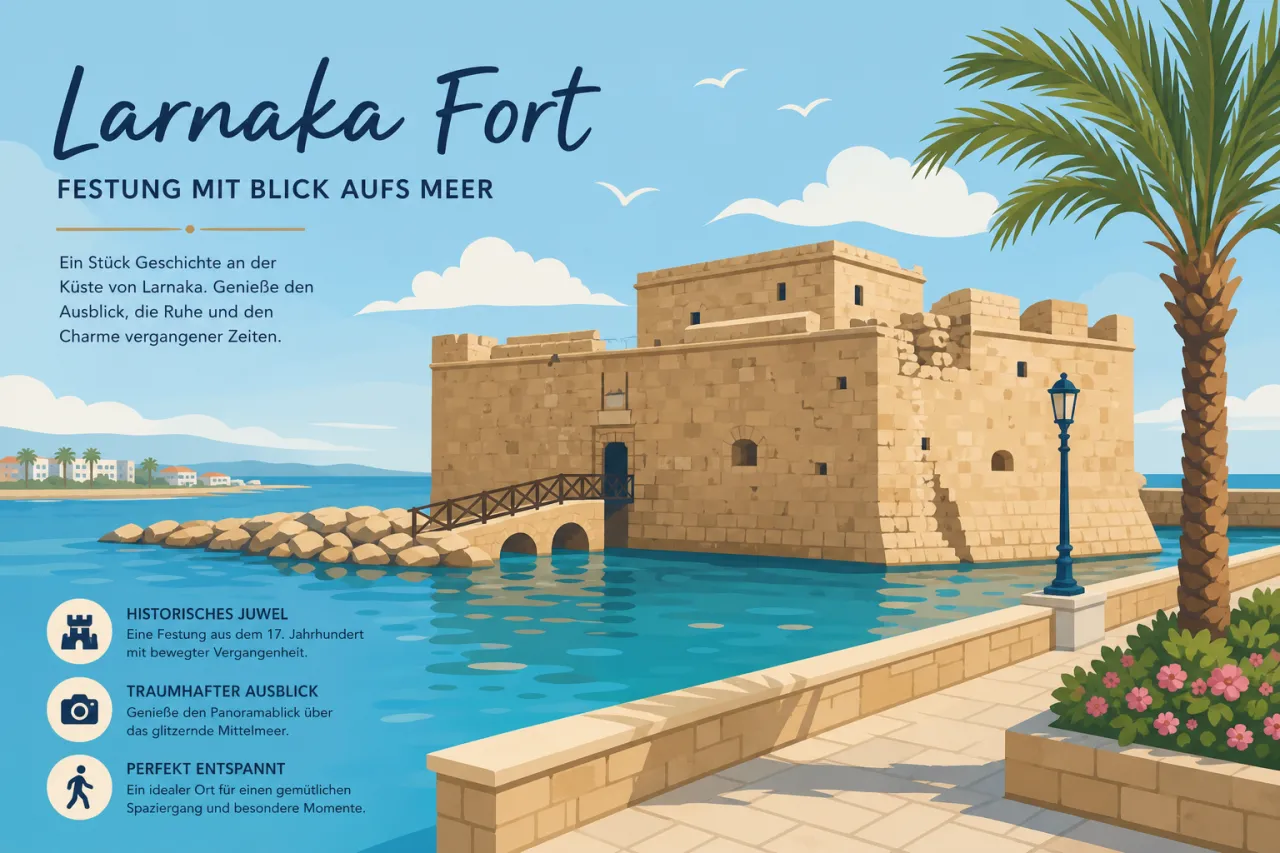 Larnaka Fort: Historische Festung und beeindruckende Ausblicke