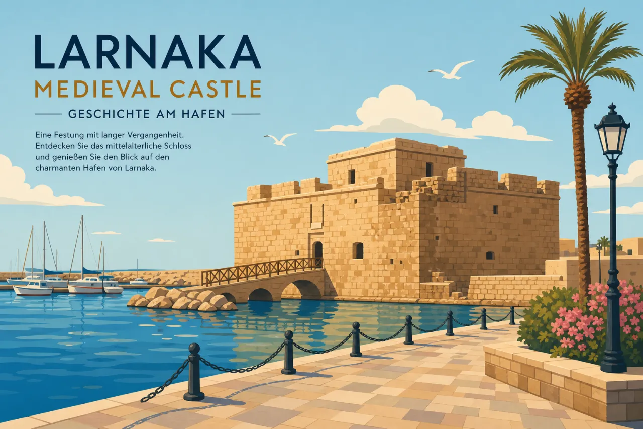 Larnaka Medieval Castle: Mittelalterliche Festung und Geschichte