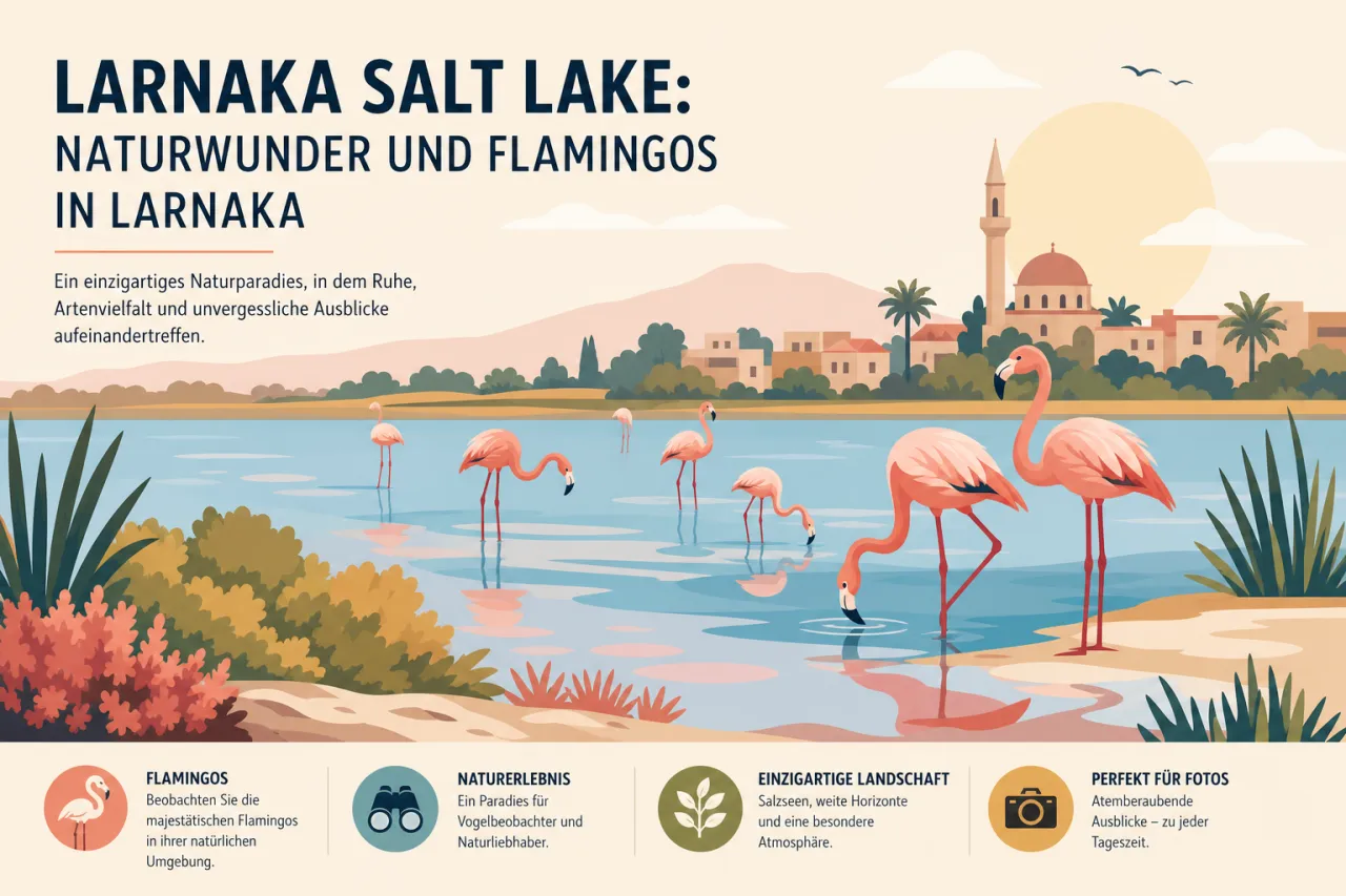 Larnaka Salt Lake: Naturwunder und Flamingos in Larnaka