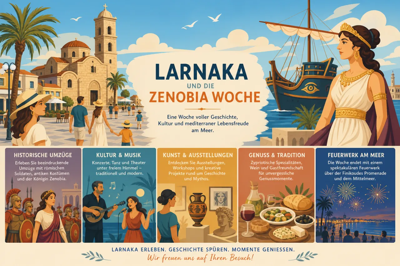 Larnaka "Zenobia Woche": Tauchen und Kultur rund um das berühmte Wrack