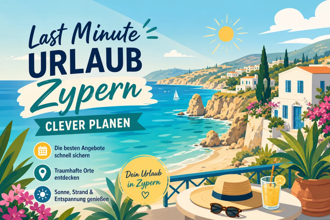 Last Minute Urlaub Zypern: Spontan ins Paradies reisen