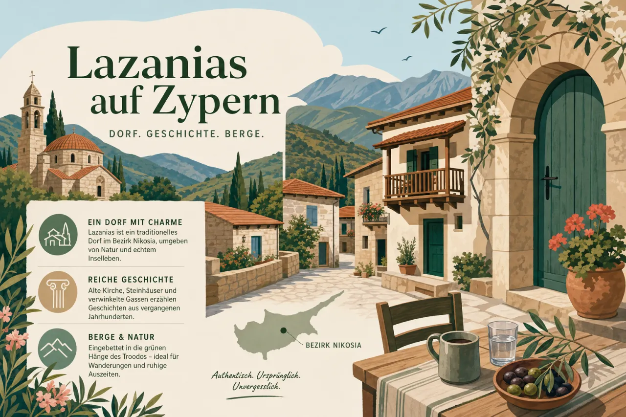 Lazanias: Ein charmantes Dorf mit reicher Tradition
