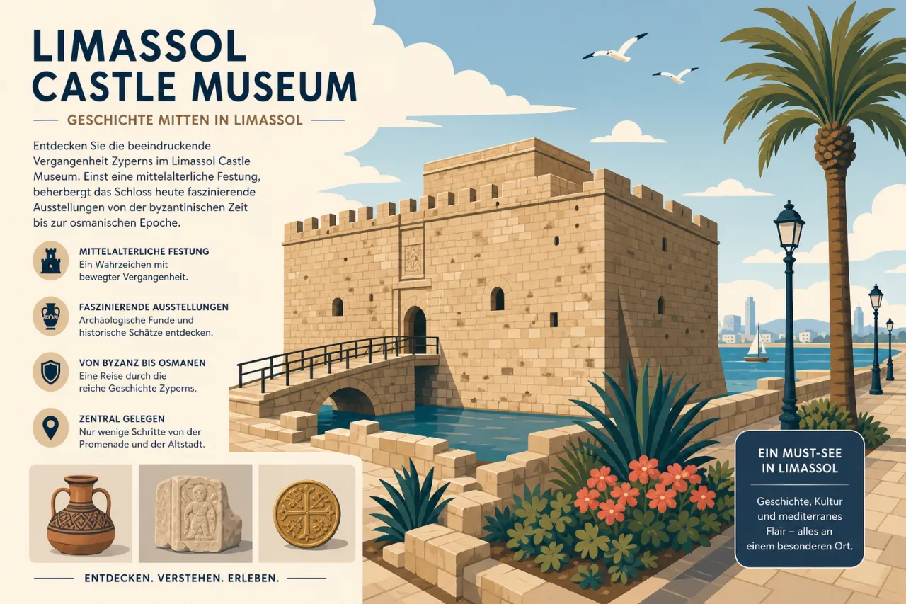 Limassol Castle Museum: Tauche ein in die Geschichte im Limassol Castle