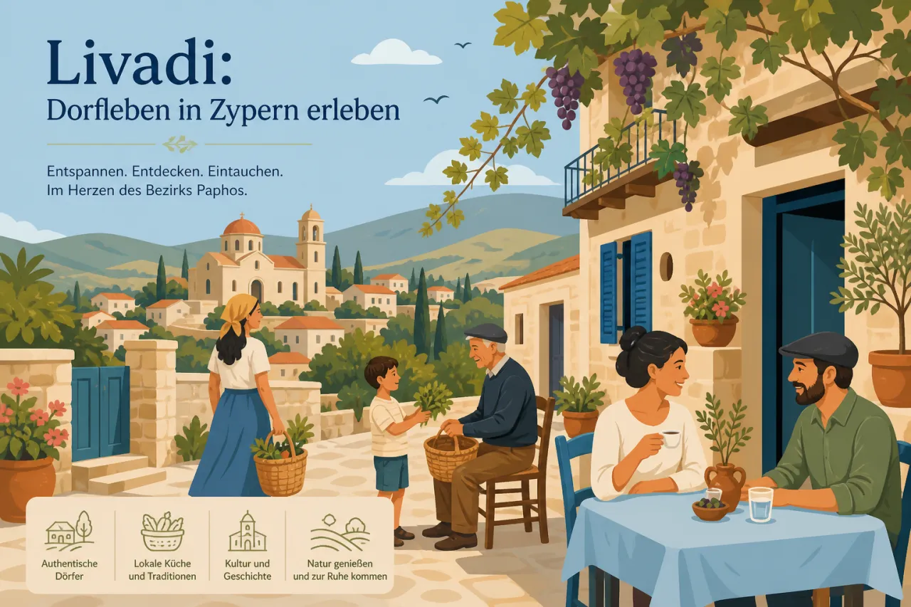 Livadi: Authentisches zyprisches Dorfleben erleben