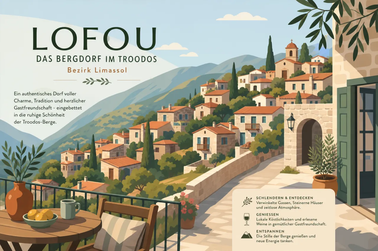 Lofou: Ein idyllisches Dorf mit malerischer Landschaft