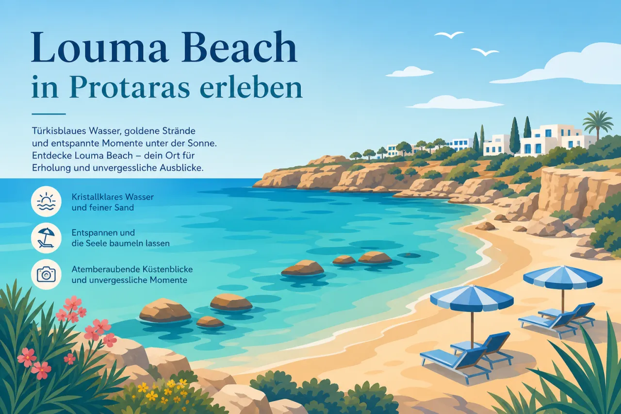 Louma Beach in Protaras erleben