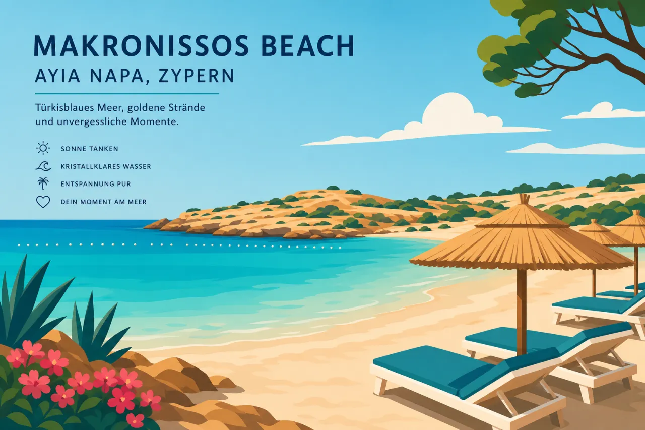 Makronissos Beach (Ayia Napa): Perfekte Mischung aus Ruhe und Unterhaltung