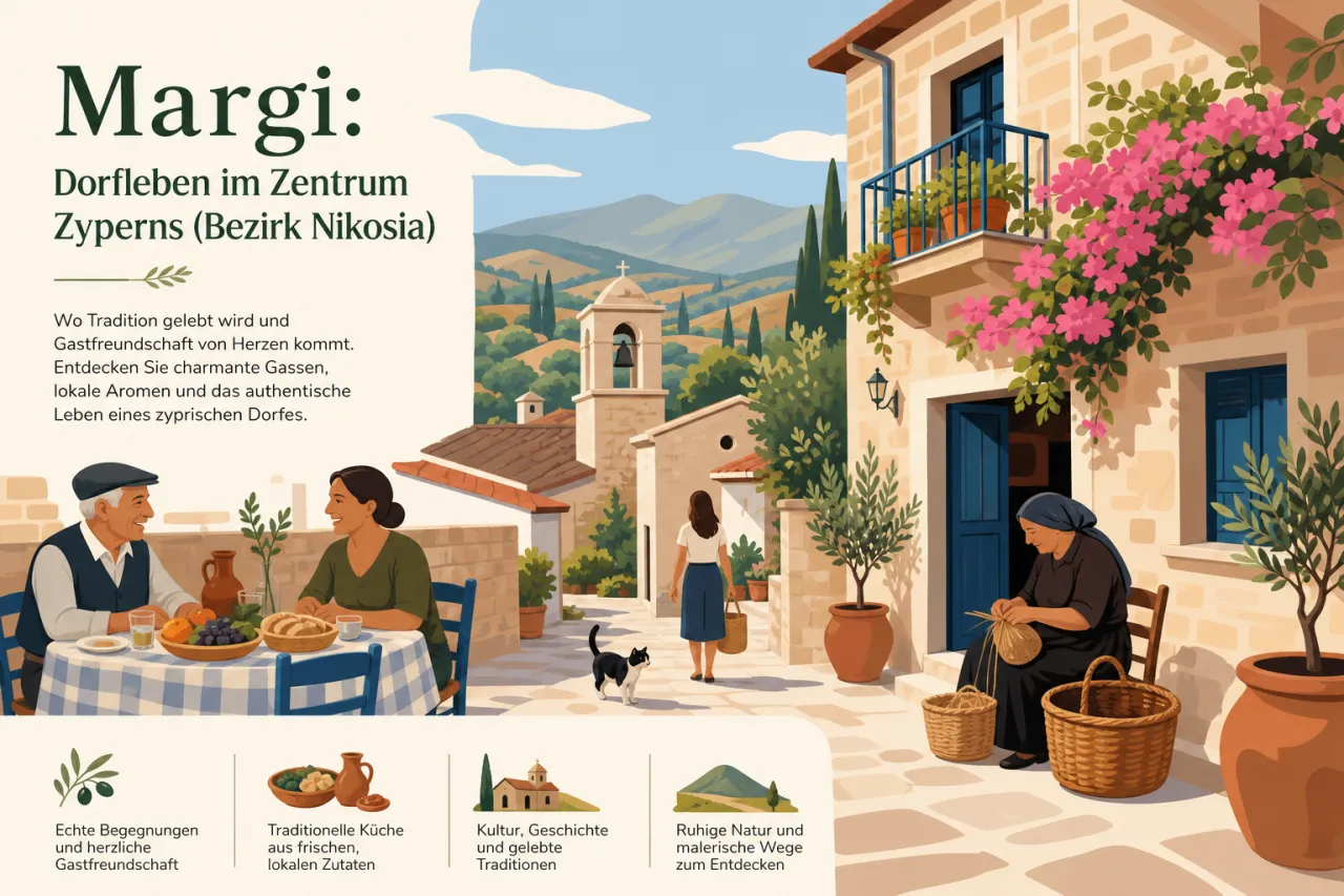Margi: Authentisches zyprisches Dorfleben erleben