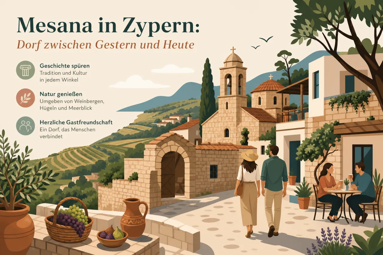 Mesana: Tradition und Moderne im Herzen Zyperns