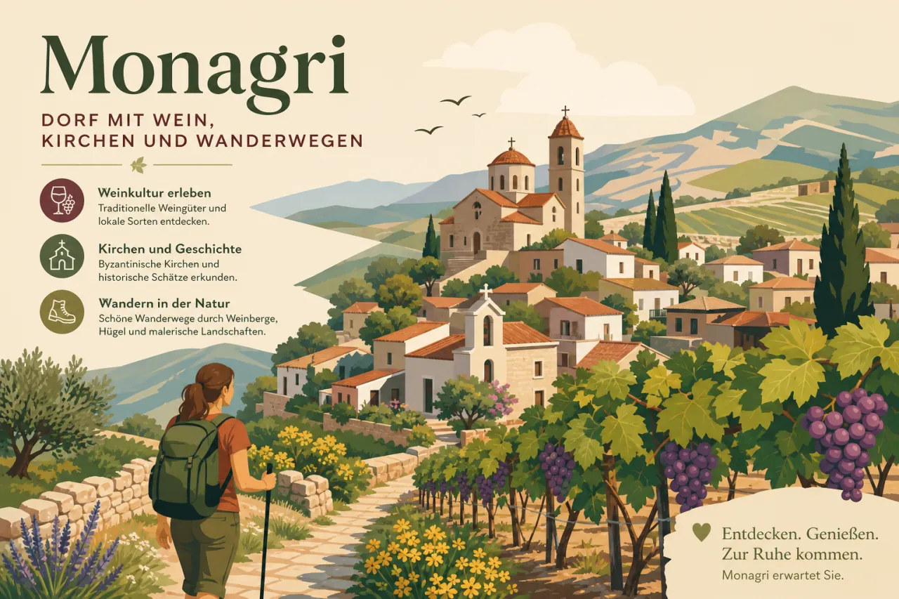 Monagri: Ein charmantes Dorf mit reicher Tradition