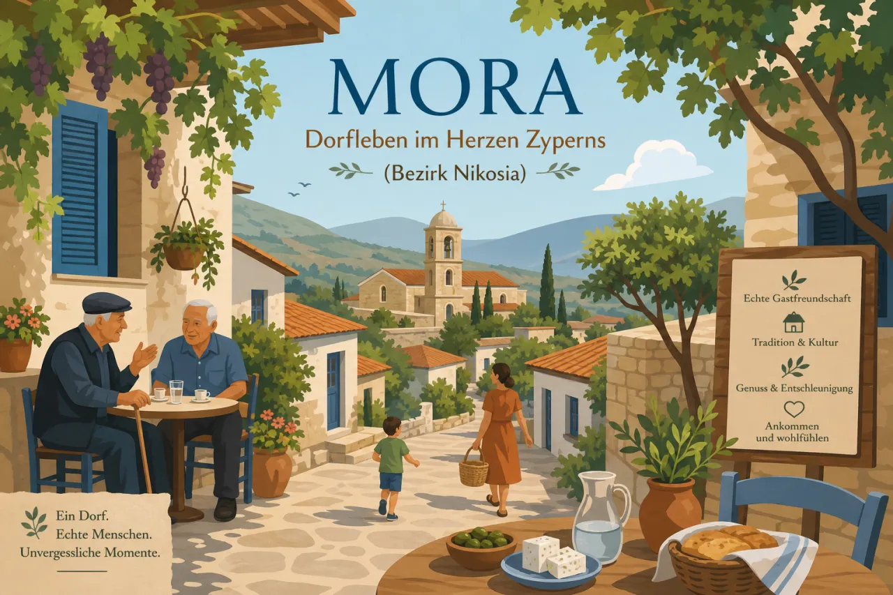 Mora: Authentisches zyprisches Dorfleben erleben