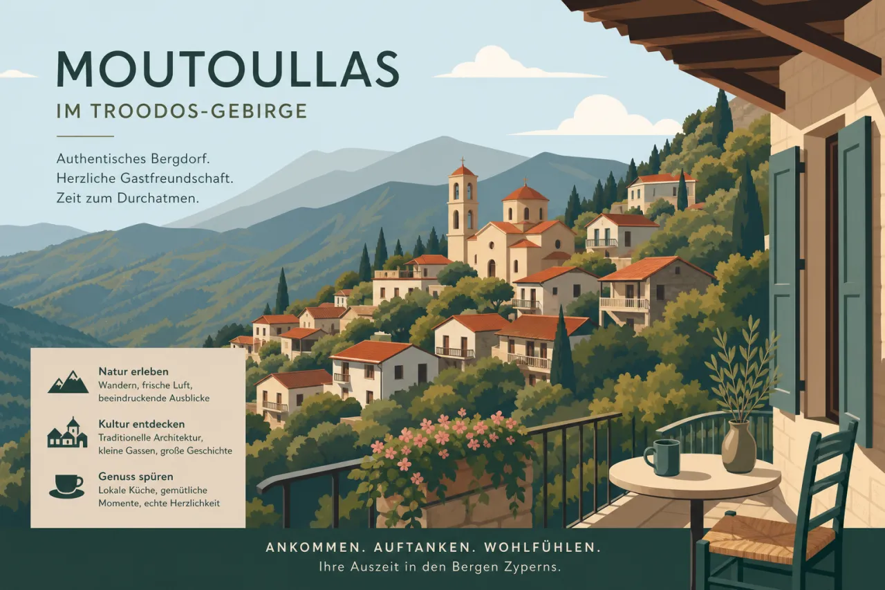 Moutoullas: Ein charmantes Dorf mit reicher Tradition