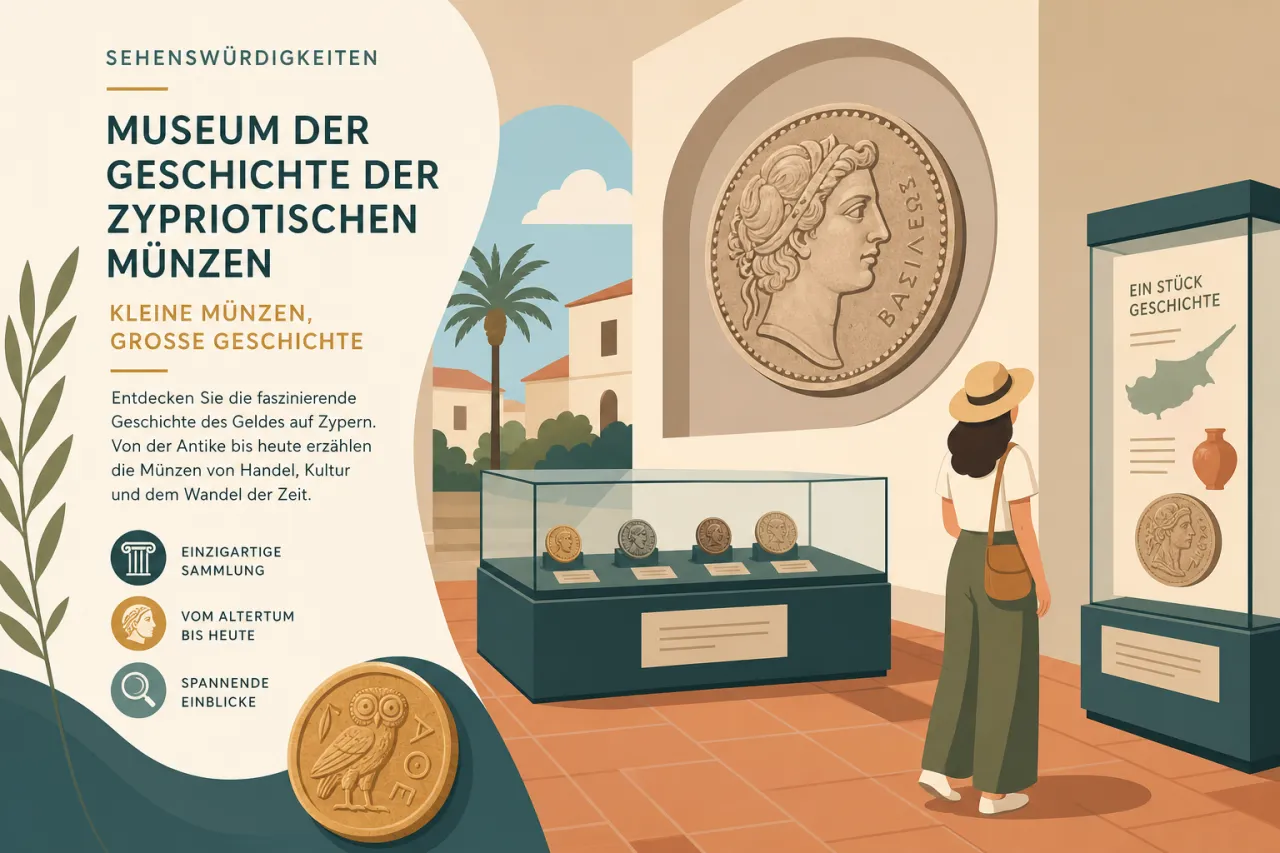 Museum of the History of Cypriot Coinage: Münzgeschichte in Nikosia