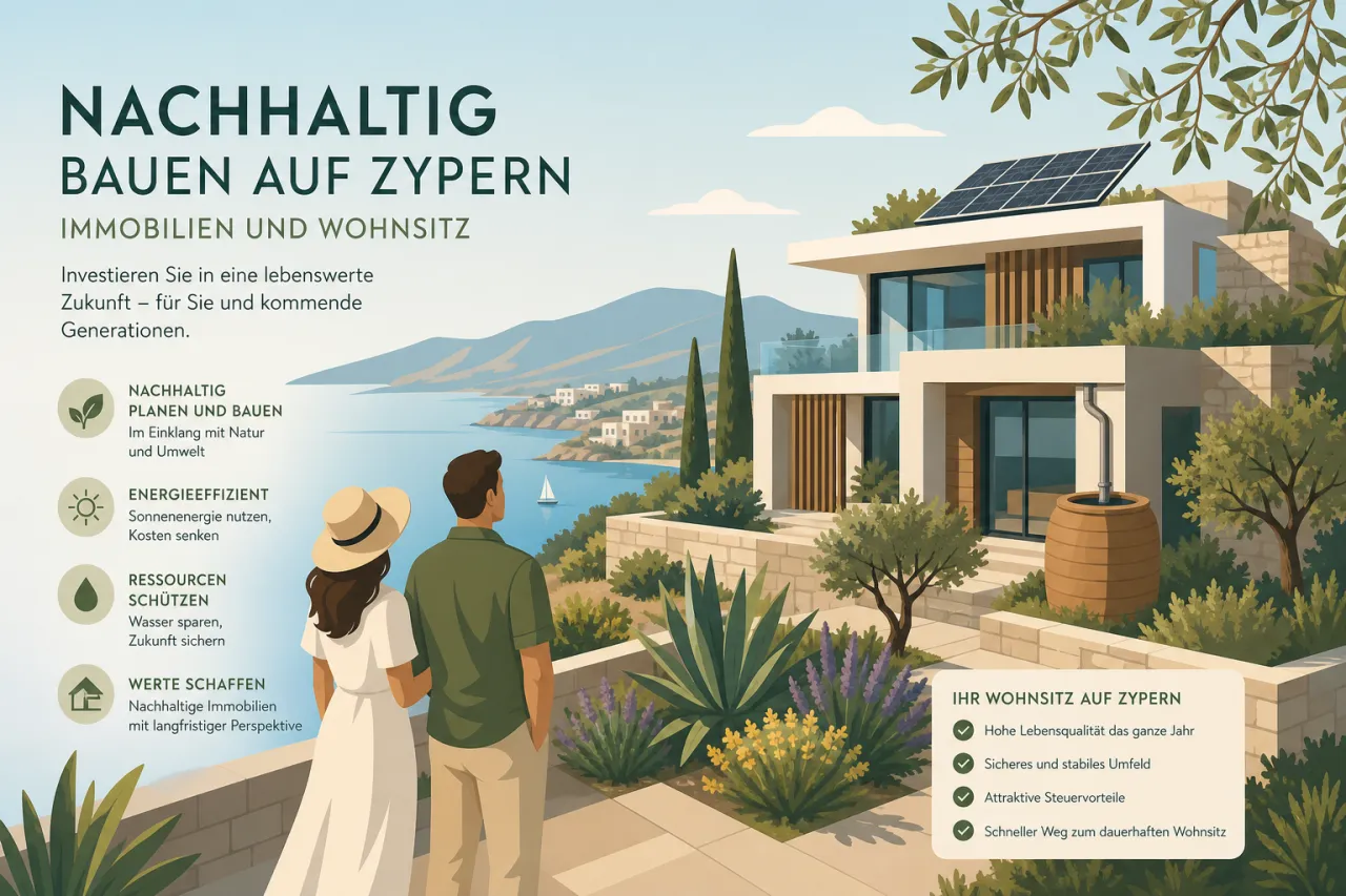 Nachhaltig bauen auf Zypern