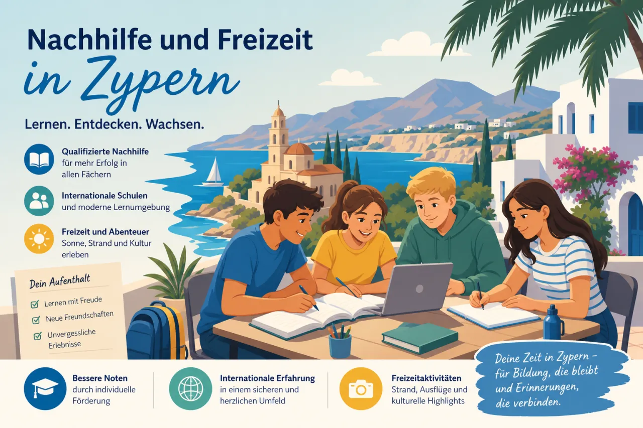 Nachhilfemöglichkeiten und außerschulische Aktivitäten in Zypern