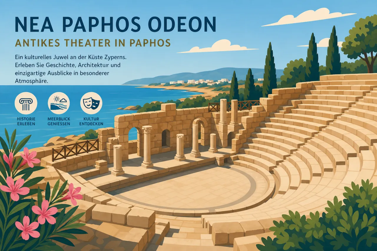 Nea Paphos Odeon: Antikes Theater und kulturelle Veranstaltungen in Paphos