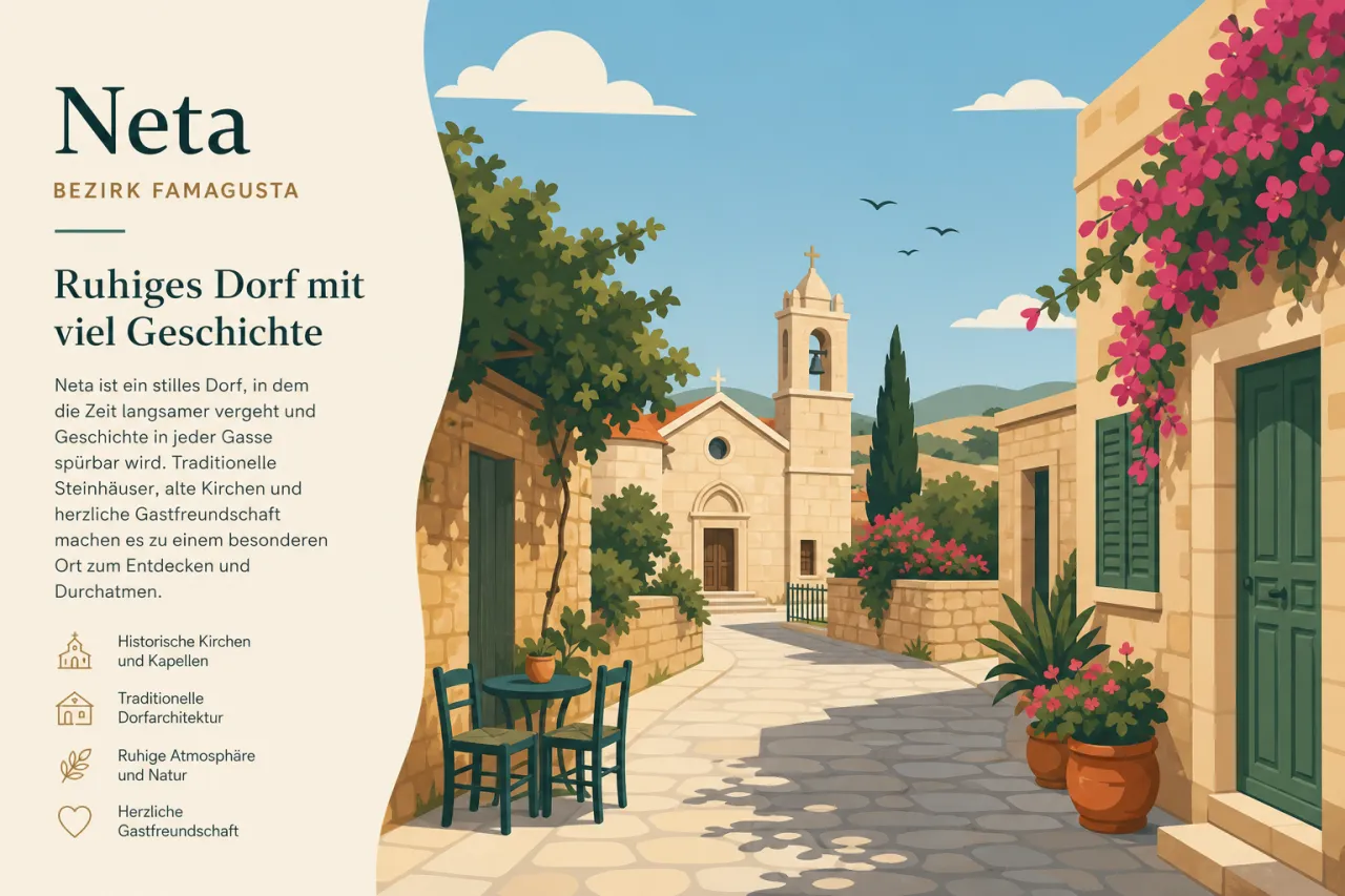 Neta: Ein ruhiges Dorf mit viel zu bieten