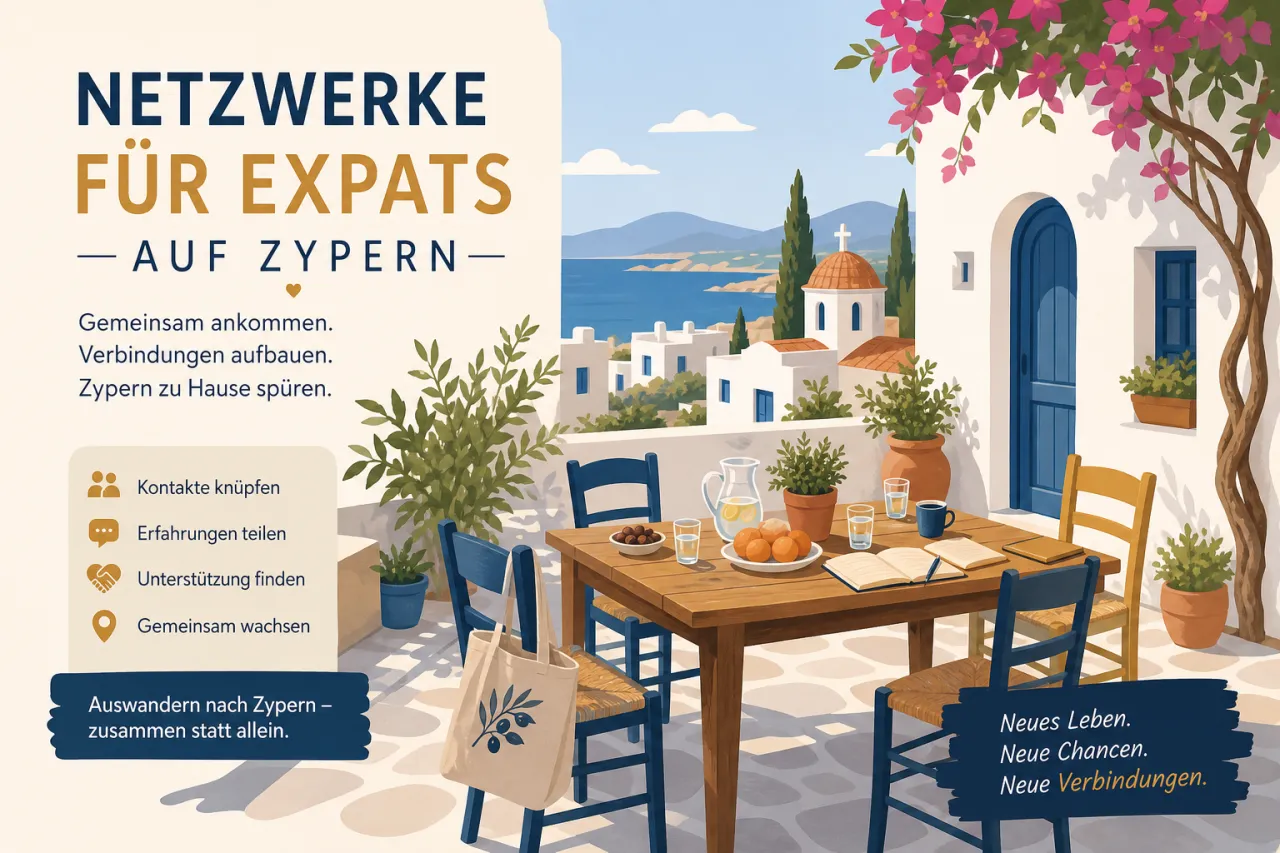 Netzwerke und Gemeinschaften für Expats auf Zypern