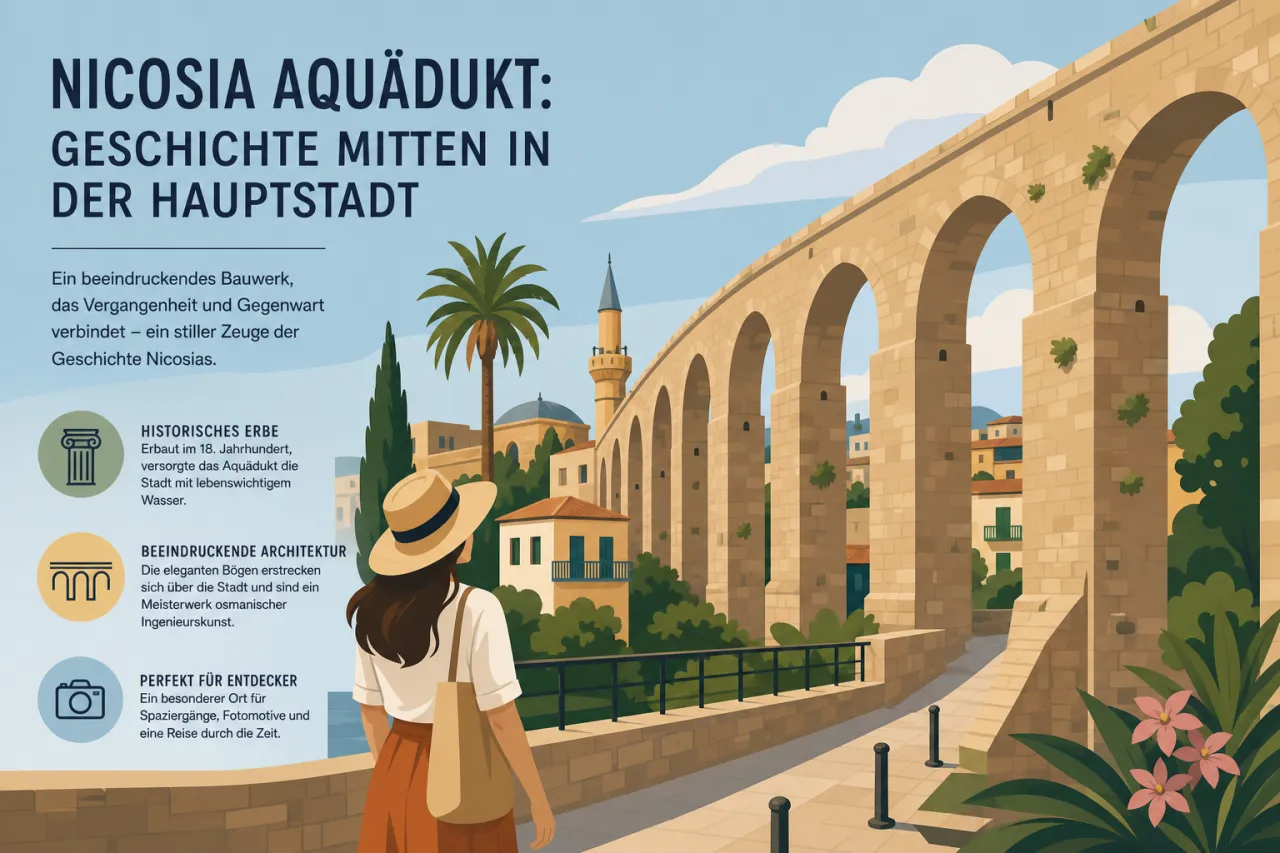 Nicosia Aqueduct: Historisches Aquädukt in der Hauptstadt bestaunen