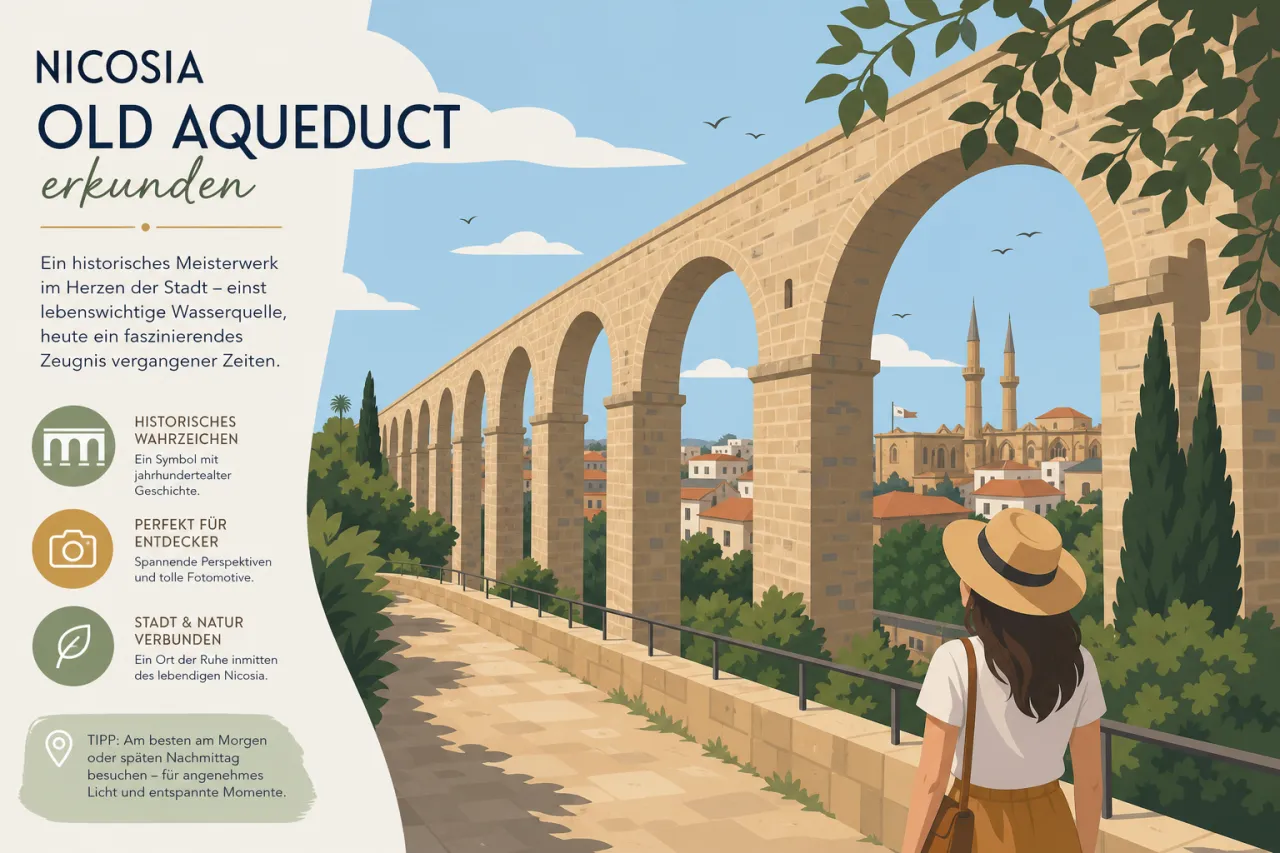 Nicosia Old Aqueduct: Historisches Aquädukt in Nikosia erkunden