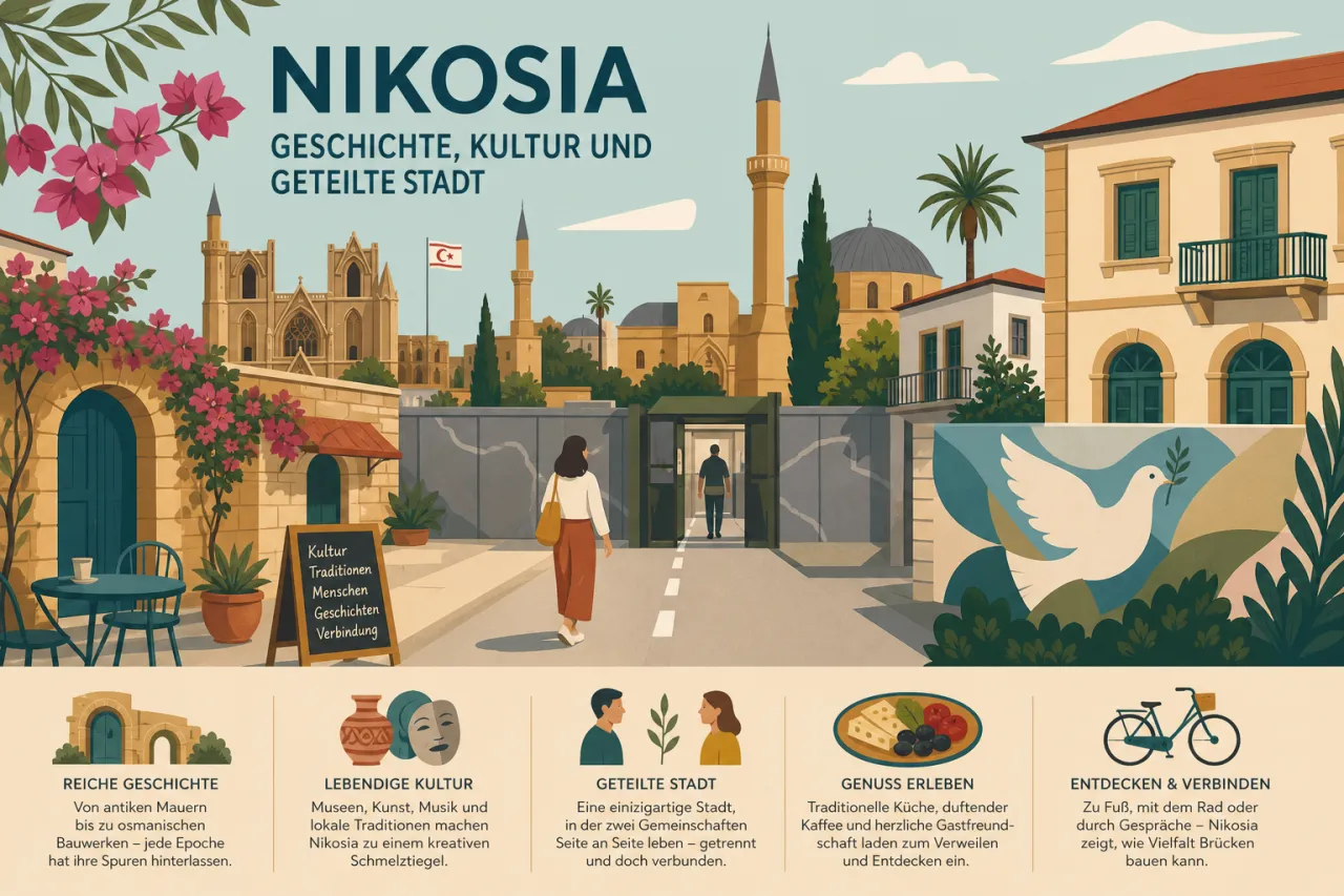 Nikosia: Hauptstadt Zyperns mit reicher Geschichte und Kultur