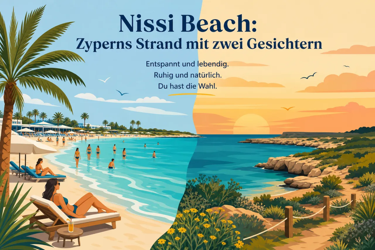 Nissi Beach (Ayia Napa): Das Strandparadies für Sonnenanbeter und Partygänger