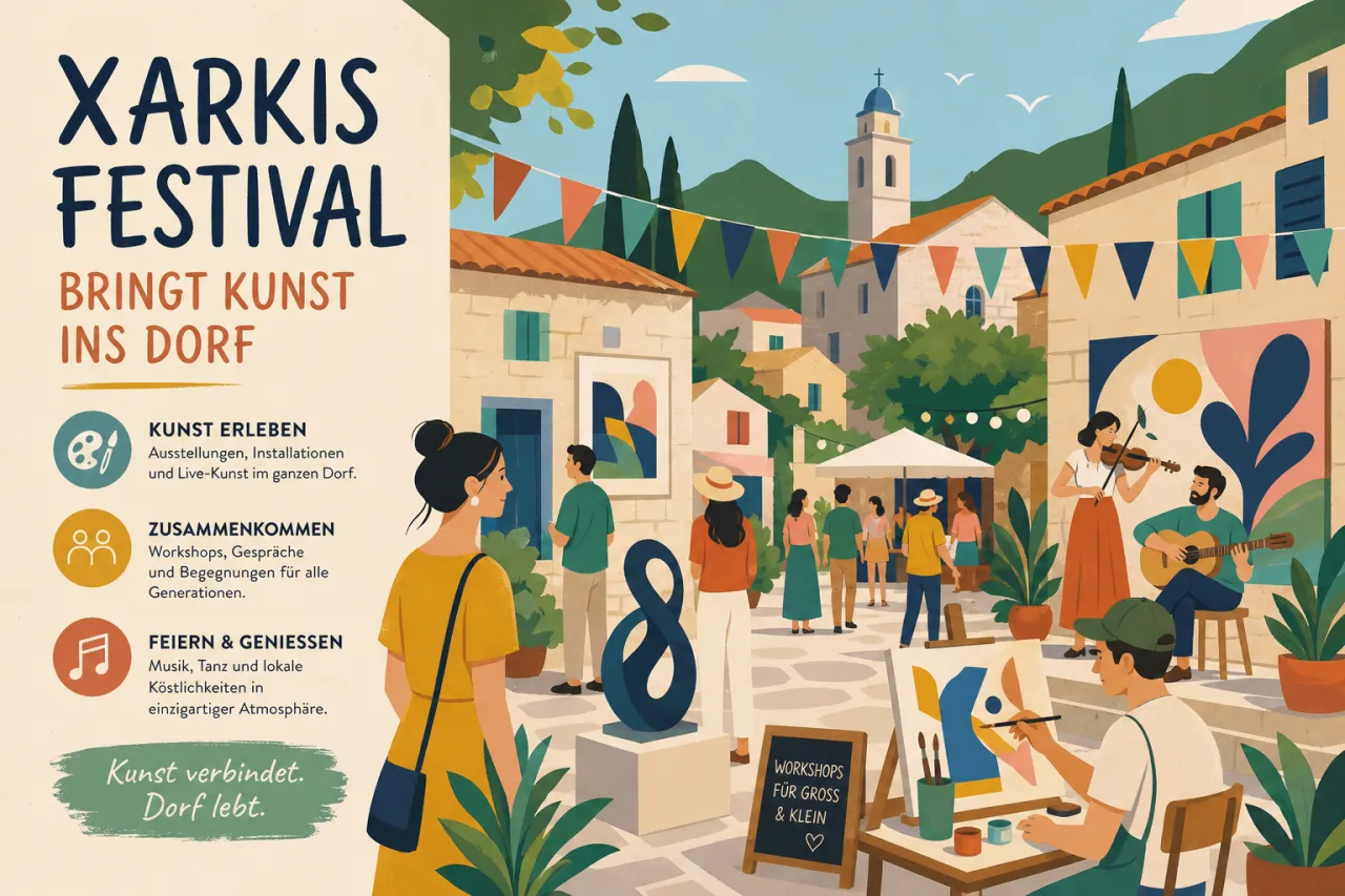 Nomadic International Arts Festival Xarkis: Künstlerische Vielfalt und kreative Workshops