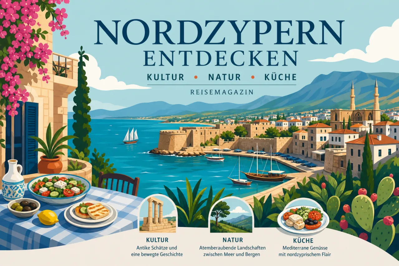 Nordzypern entdecken: Kultur, Natur, Küche