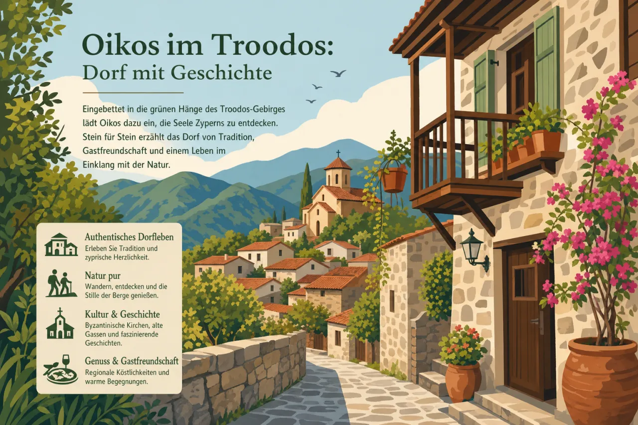 Oikos: Tradition und Moderne im Herzen Zyperns