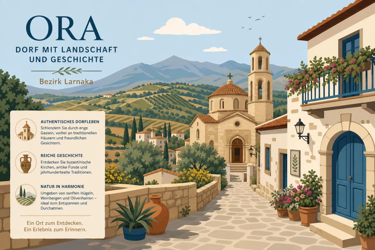 Ora: Ein charmantes Dorf mit malerischer Landschaft