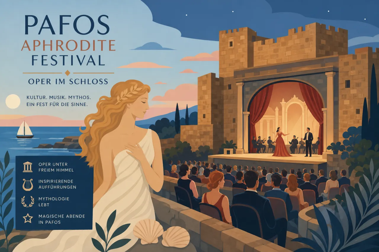 Pafos Aphrodite Festival: Opernaufführungen in historischer Kulisse