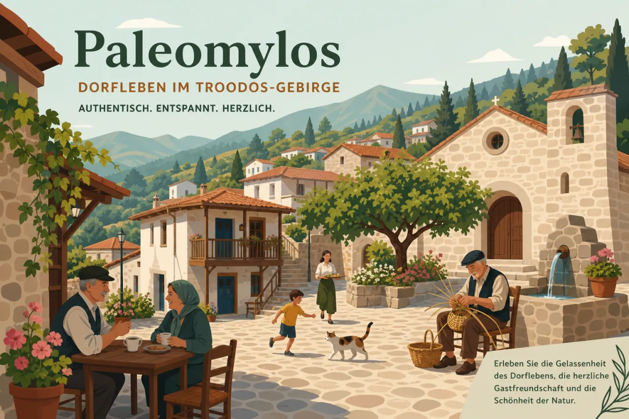Paleomylos: Authentisches zyprisches Dorfleben erleben