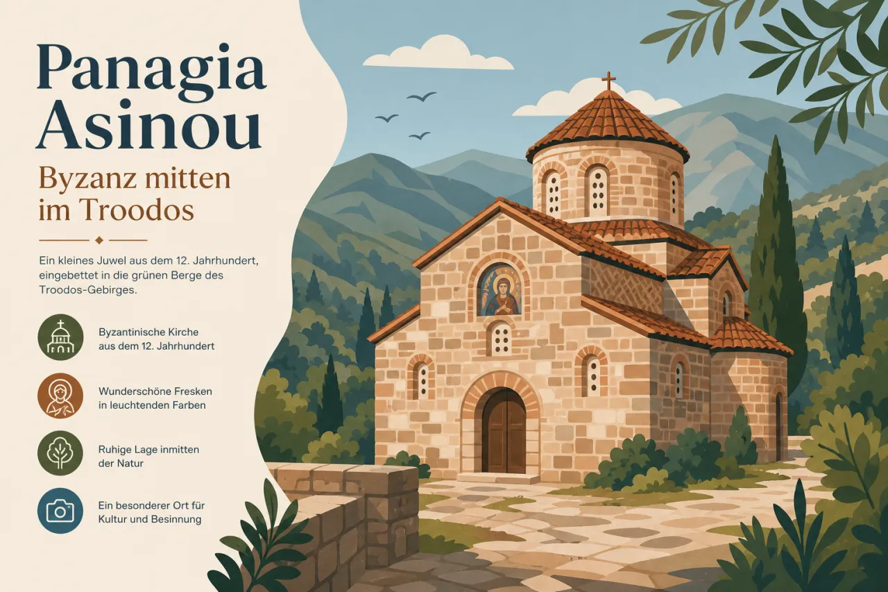 Panagia Asinou Church: Byzantinische Kirche und religiöses Erbe