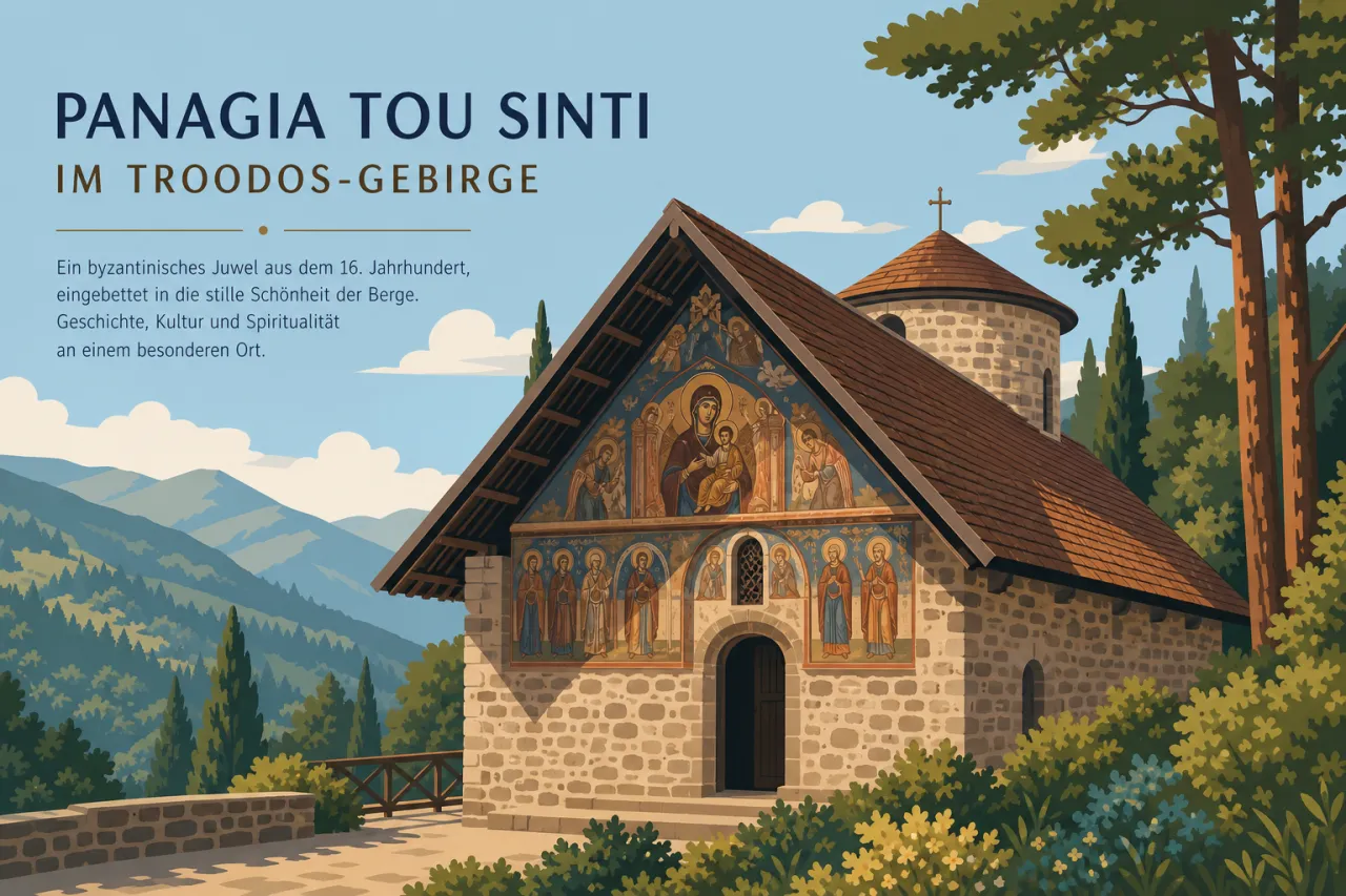 Panagia tou Sinti Monastery: UNESCO-Weltkulturerbe im Troodos-Gebirge