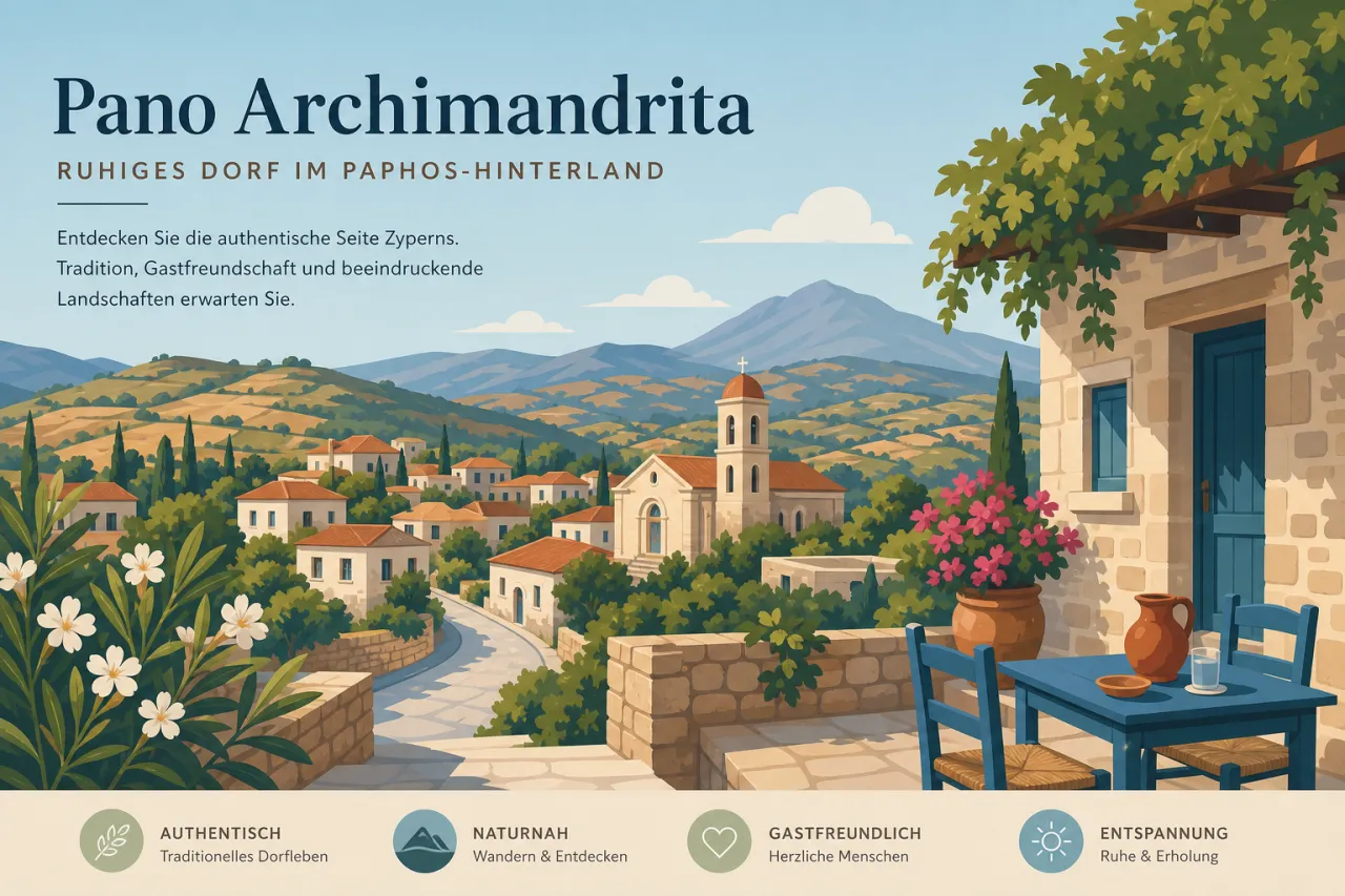 Pano Archimandrita: Ein ruhiger Rückzugsort mit beeindruckender Natur