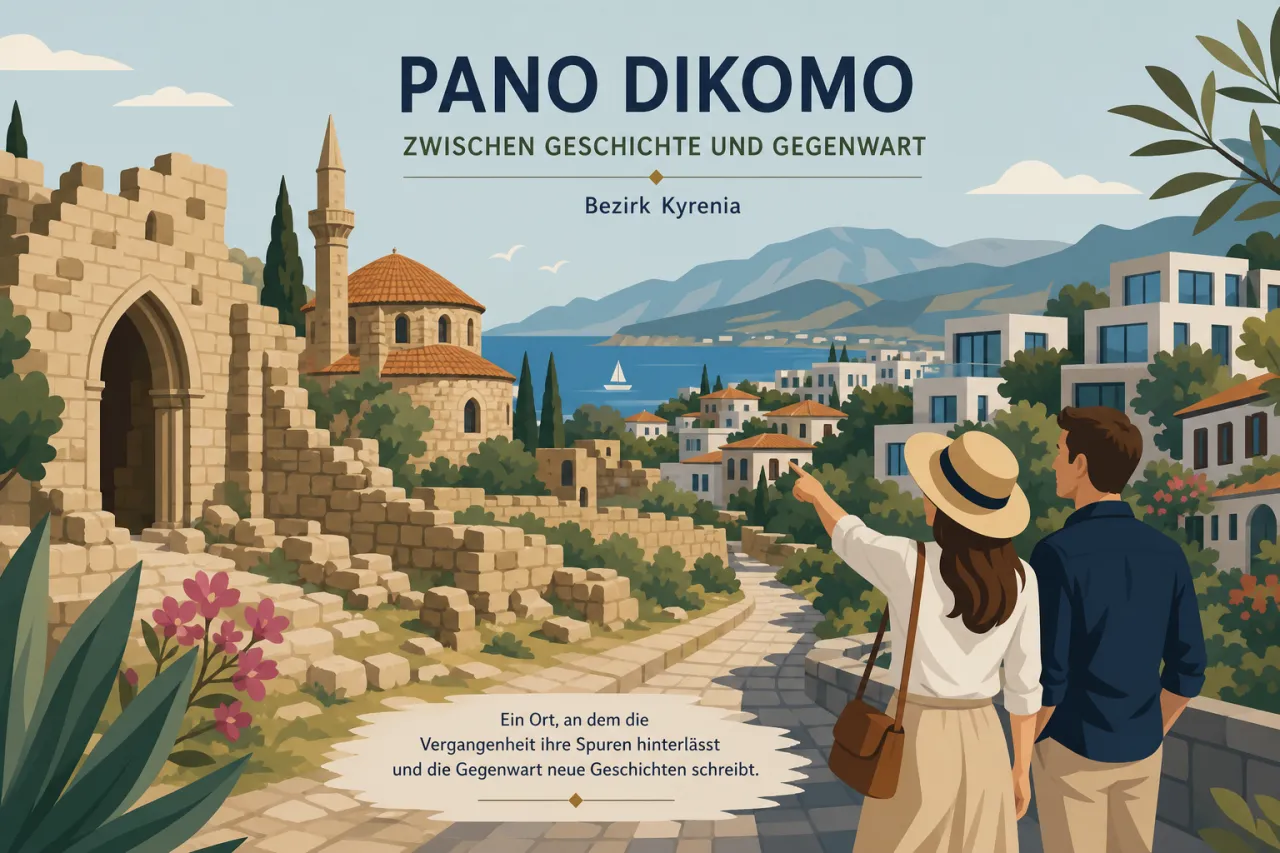 Pano Dikomo: Historische Stätten und moderne Kultur