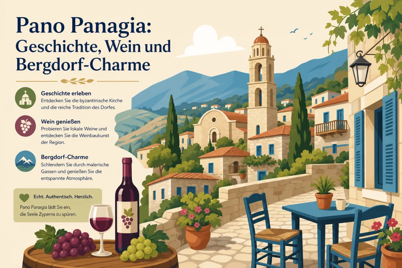 Pano Panagia: Ein malerisches Dorf mit reicher Geschichte