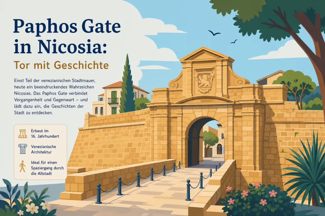 Paphos Gate: Historisches Tor und kulturelle Bedeutung