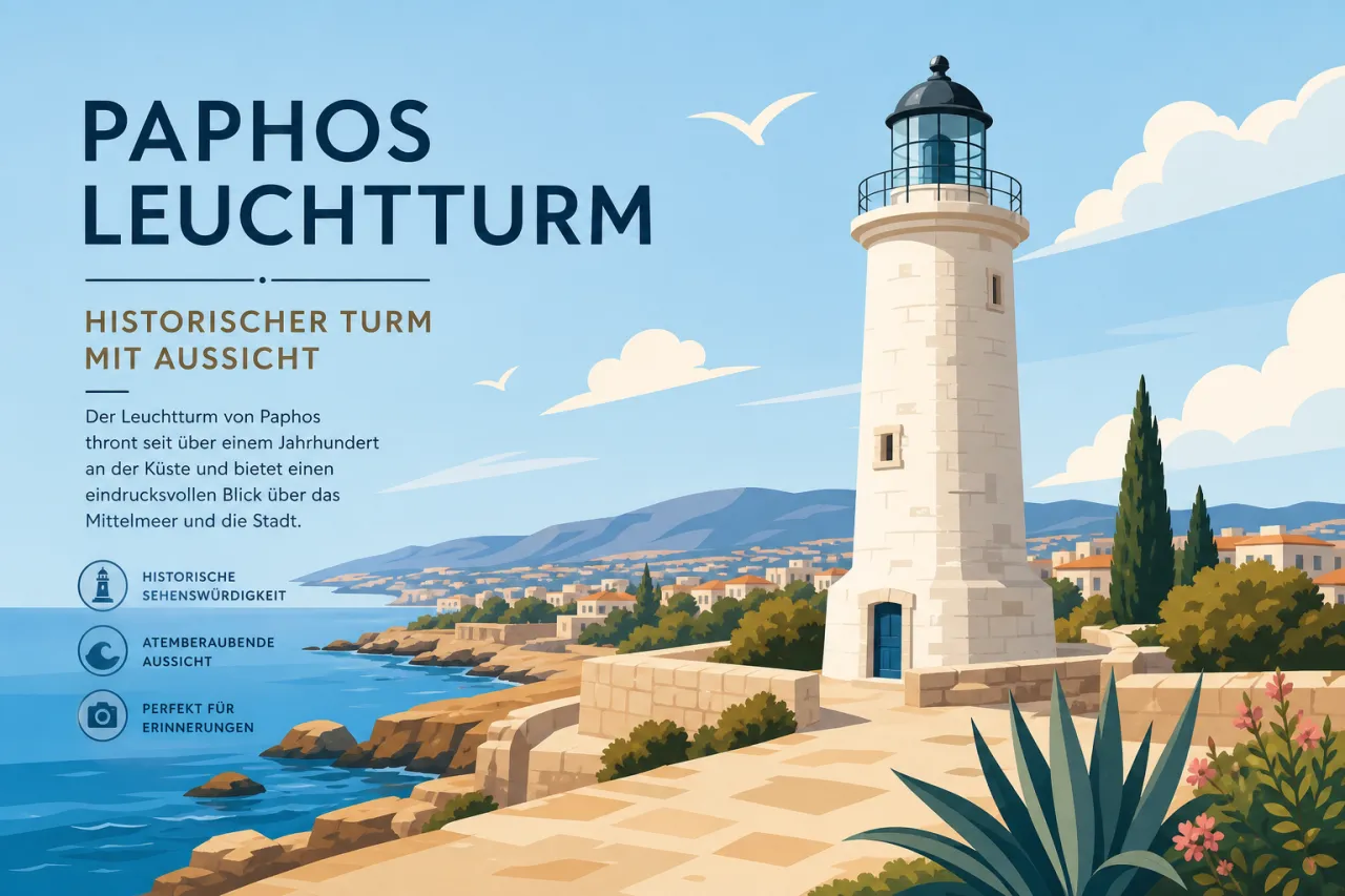 Paphos Lighthouse: Historischer Leuchtturm und malerische Ausblicke