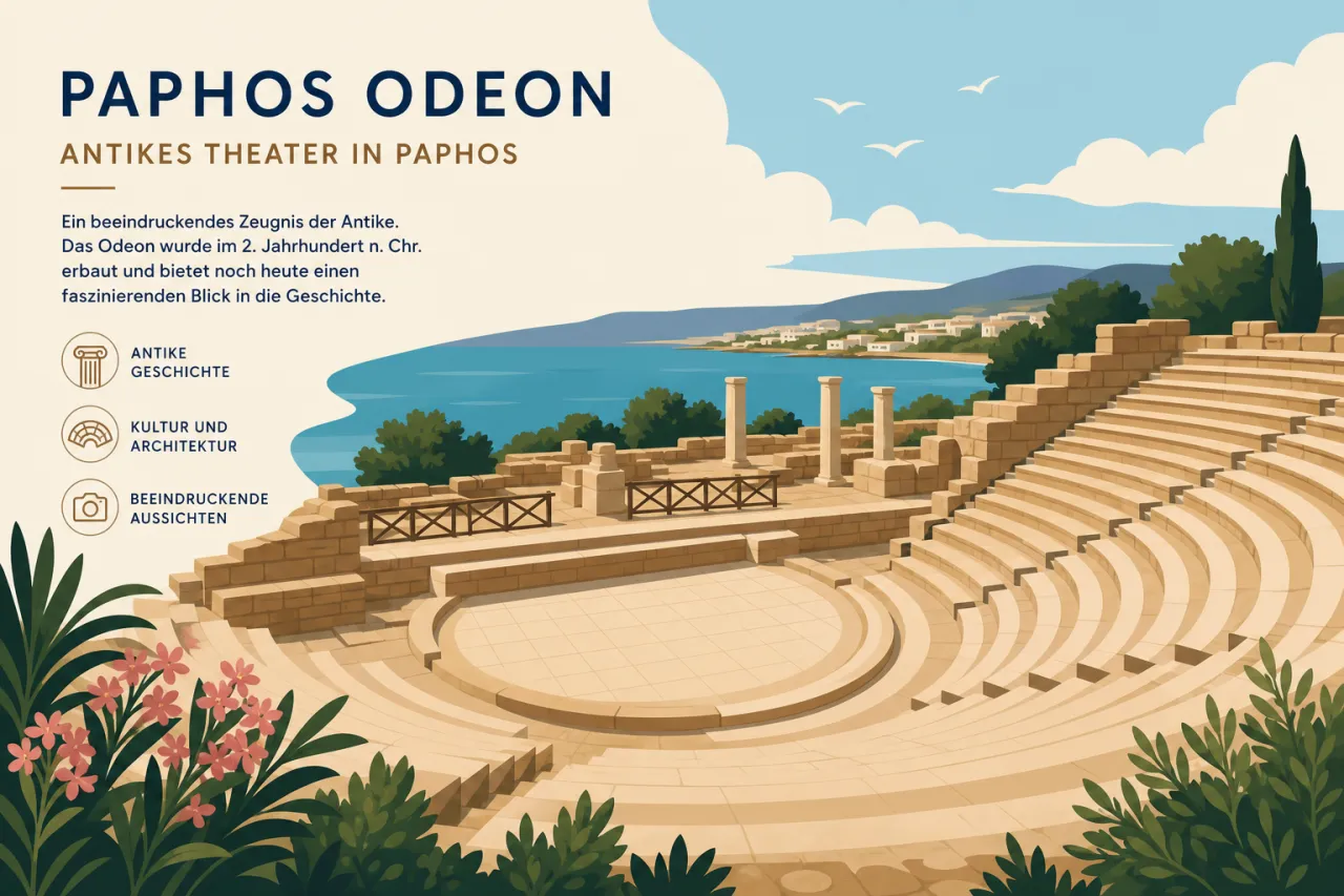 Paphos Odeon: Antikes Theater und kulturelle Veranstaltungen