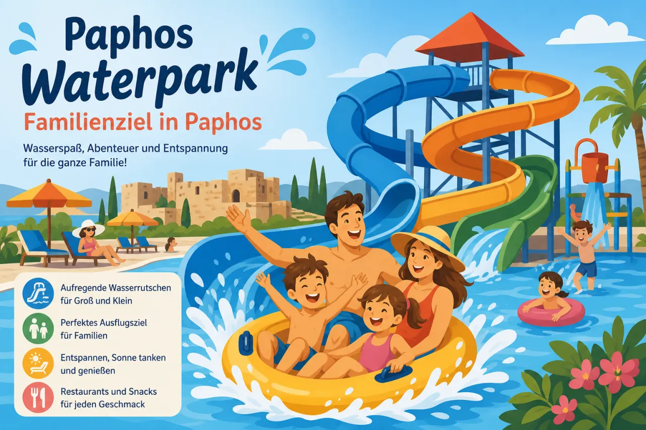 Paphos Waterpark: Familienspaß und Wasserattraktionen