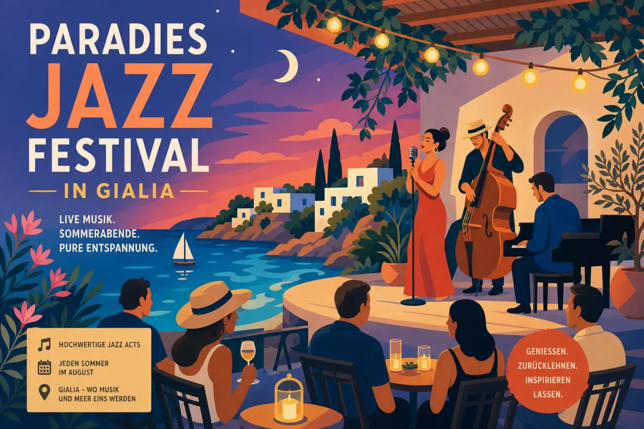 Paradise Jazz Festival in Gialia: Jazzmusik in idyllischer Umgebung