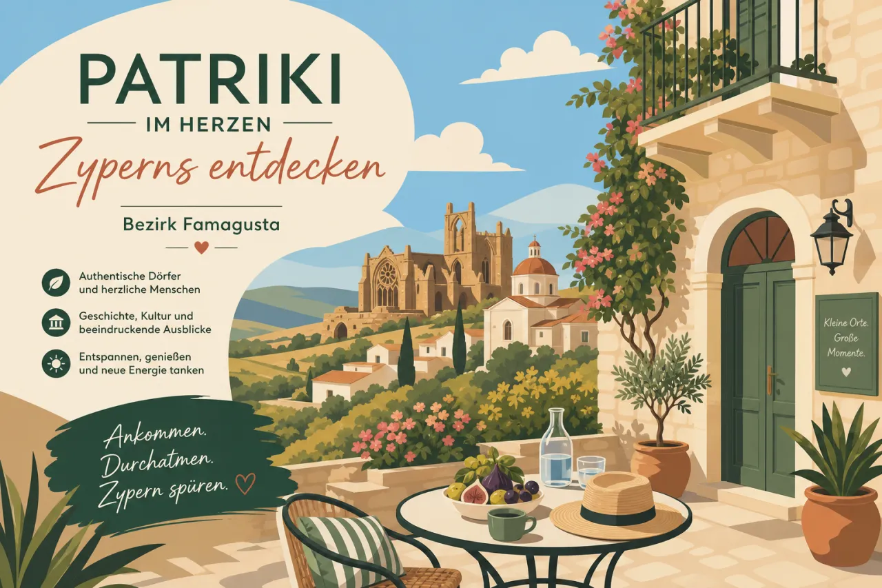 Patriki: Ein charmantes Dorf im Herzen Zyperns