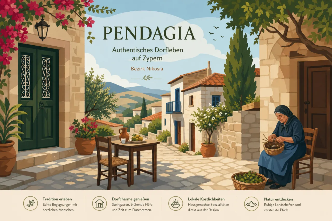 Pendagia: Authentisches zyprisches Dorfleben erleben