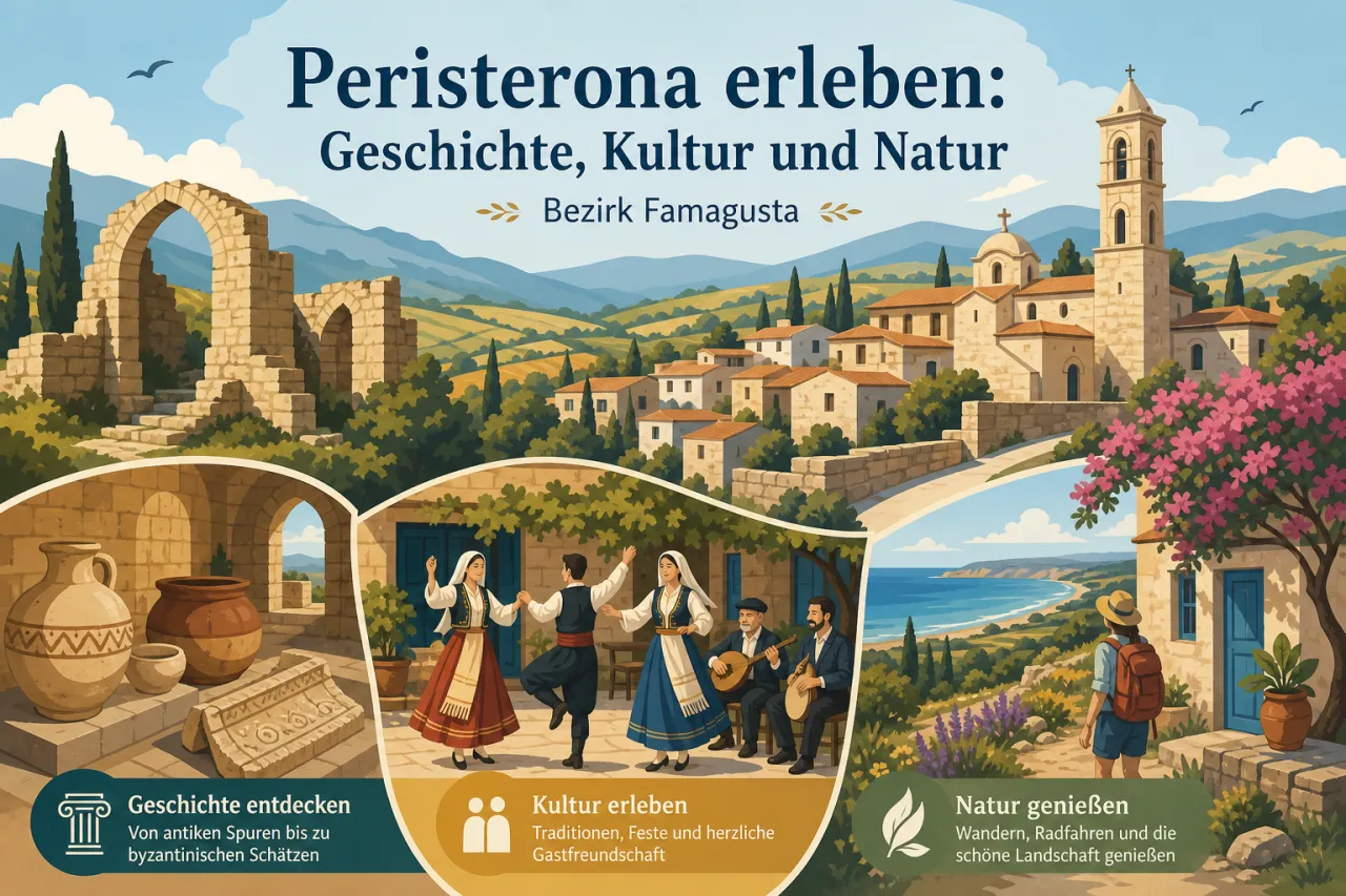 Peristerona: Historische Einblicke und kulturelle Erlebnisse