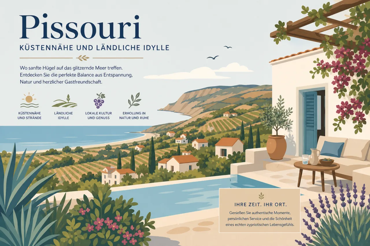 Pissouri: Küstennähe und ländliche Idylle
