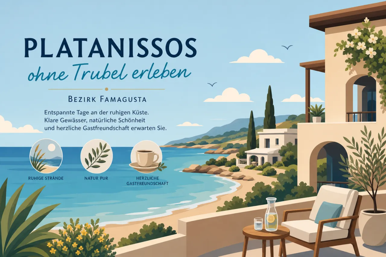 Platanissos: Historische Stätten und ruhige Atmosphäre